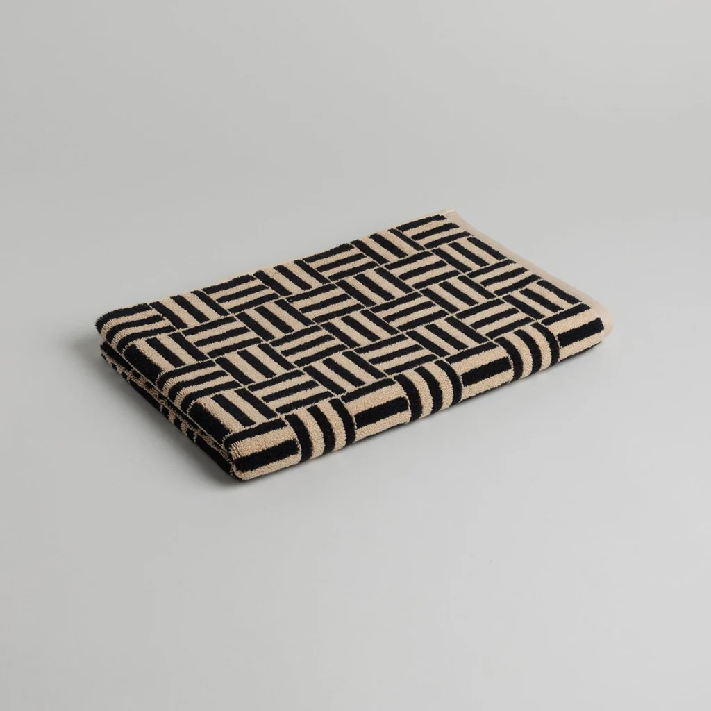 Baina Saroma Bath Mat Sand Noir - Image 3