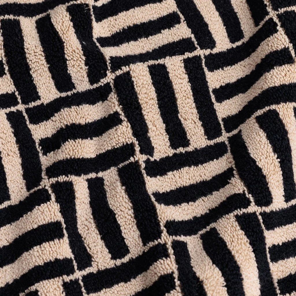 Baina Saroma Bath Mat Sand Noir - Image 5