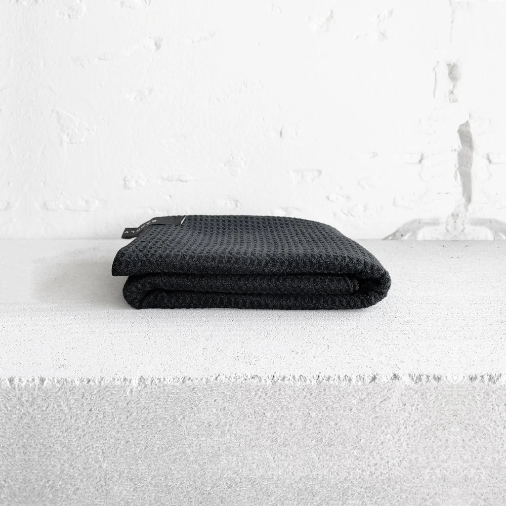 Barkly Basics Black Microfibre Tea Towel - Image 2