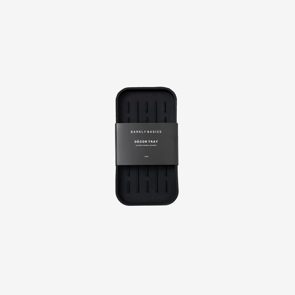 Barkly Basics Black Silicone Tray