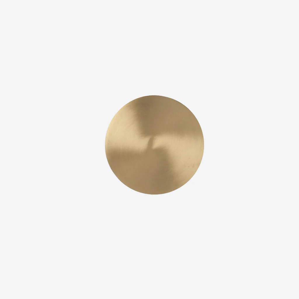 Behr & Co Brass Circle Coaster Set