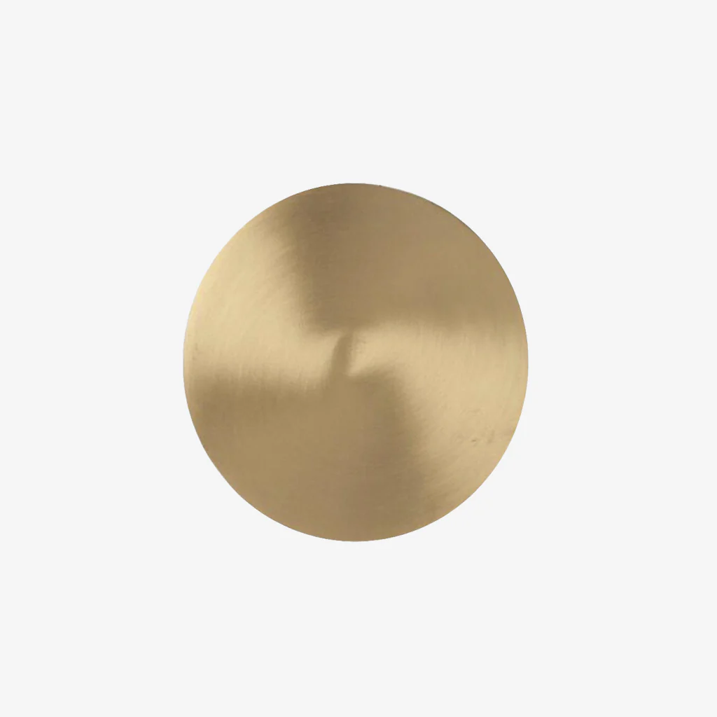 Behr & Co Brass Circle Coaster Set - Image 5
