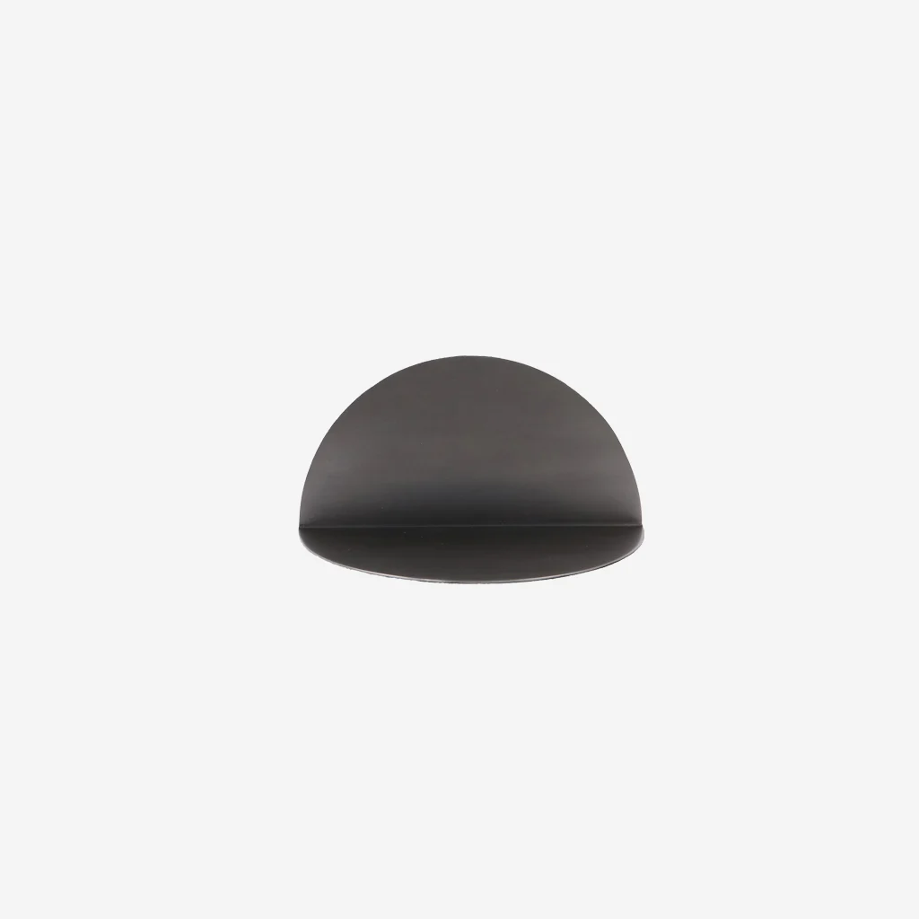 Behr & Co Black Nickel Curve Bookends