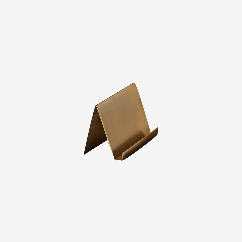 Behr & Co Brass Business Card Holder