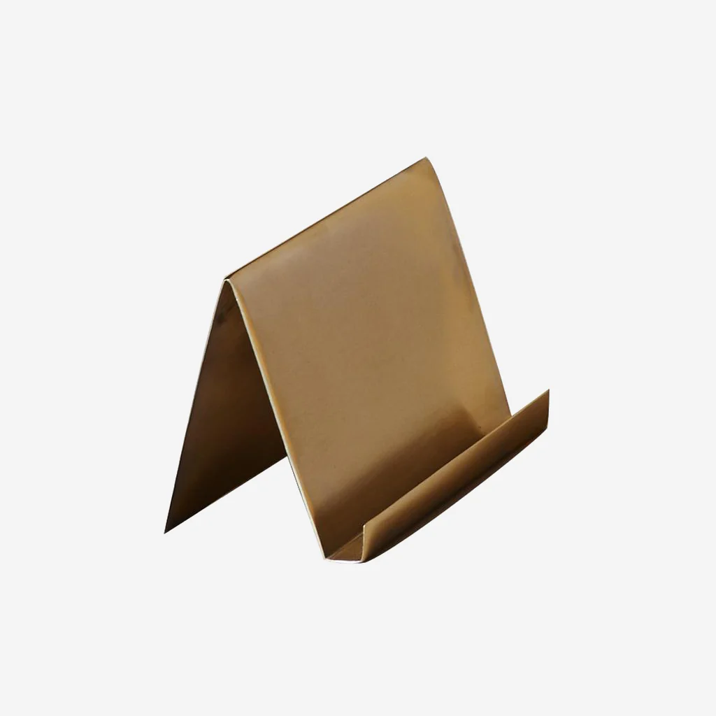 Behr & Co Brass Business Card Holder - Image 2