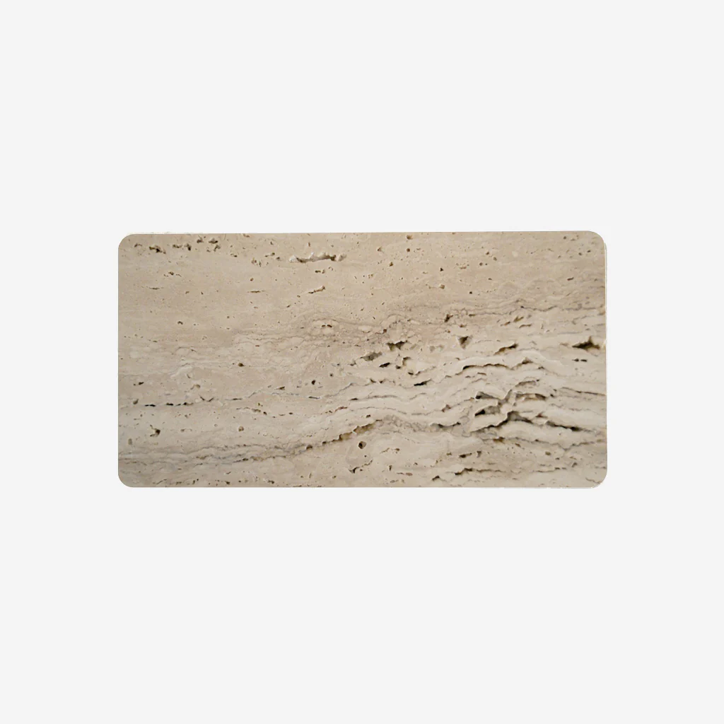 Behr & Co Stone Rectangular Tray Travertine Unfilled - Image 3