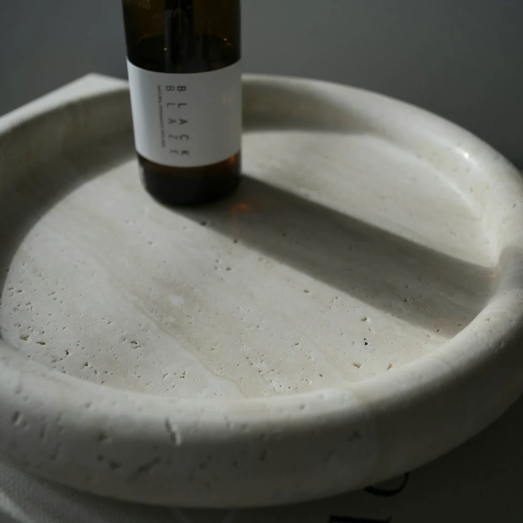 Behr & Co Stone Round Tray Travertine - Image 4