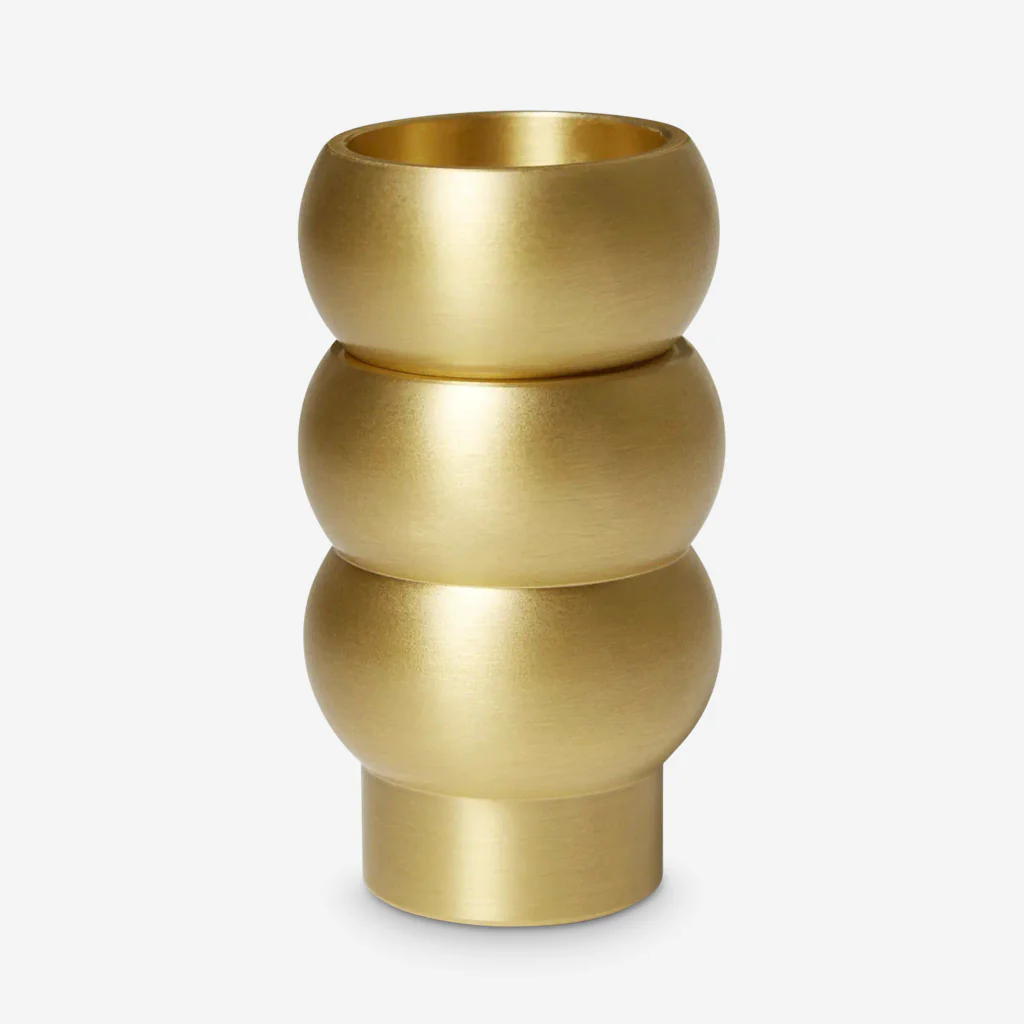 Black Blaze Brass Figure 2 Candle Holder - Image 6