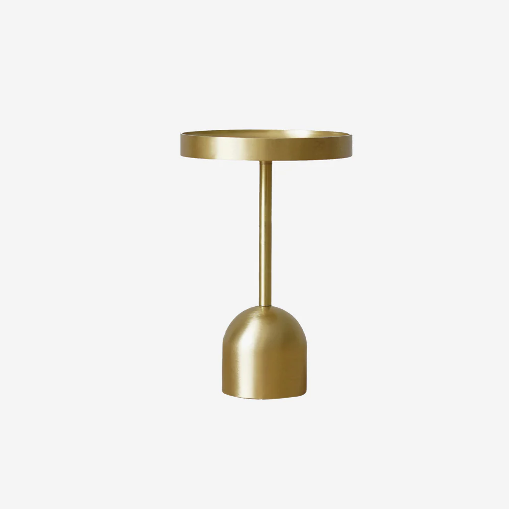 Black Blaze Brass Fountain Candle Holder Medium - Image 3