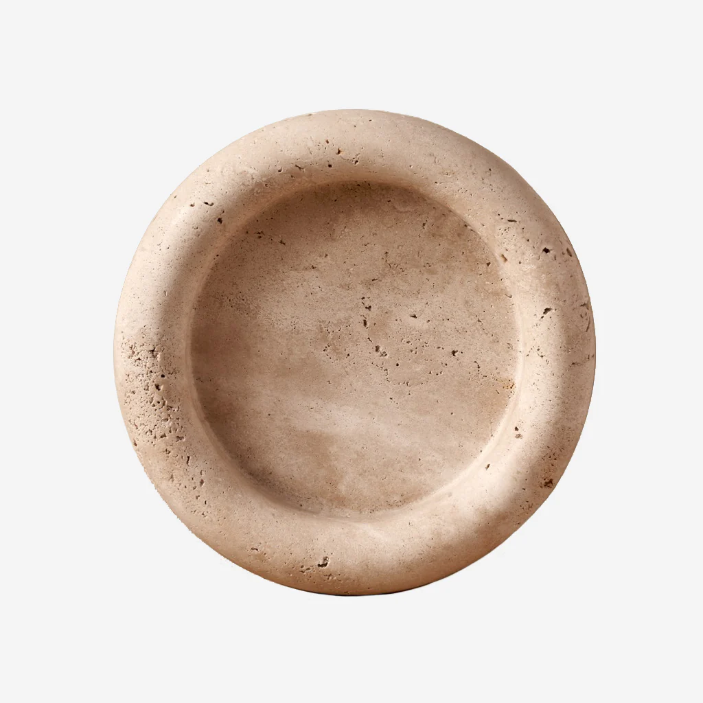 Black Blaze Halo Tray Travertine - Image 8