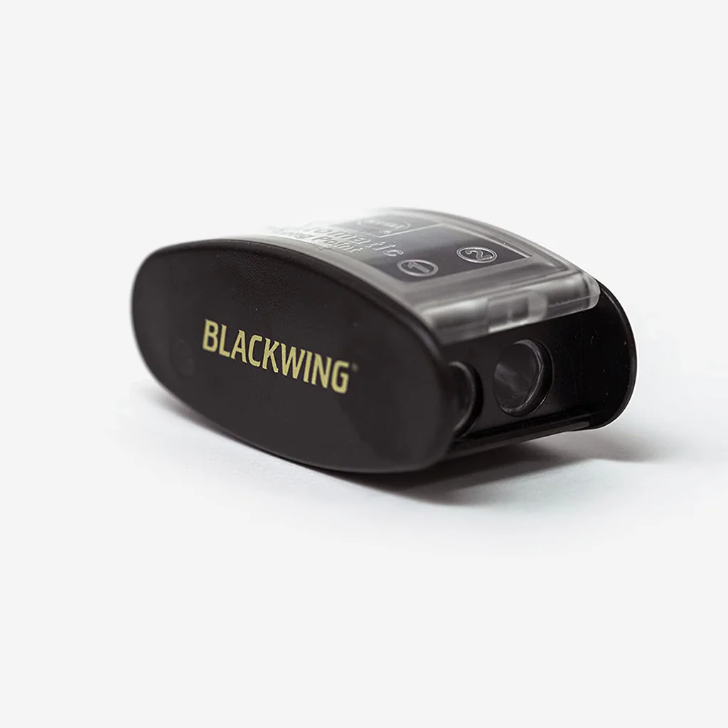 Blackwing Long Point Pencil Sharpener Black - Image 3