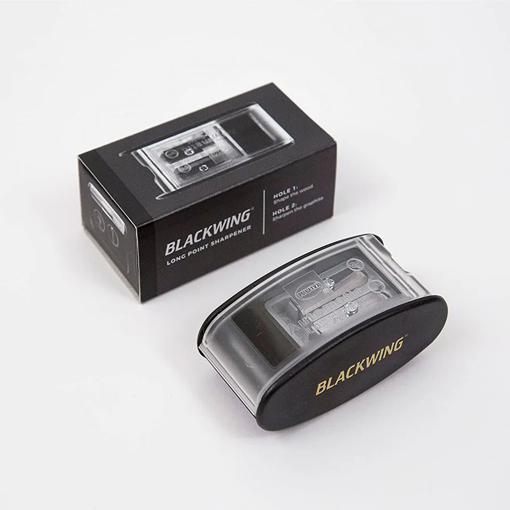 Blackwing Long Point Pencil Sharpener Black - Image 4