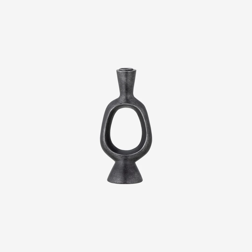 Bloomingville Bijan Candle Holder Black