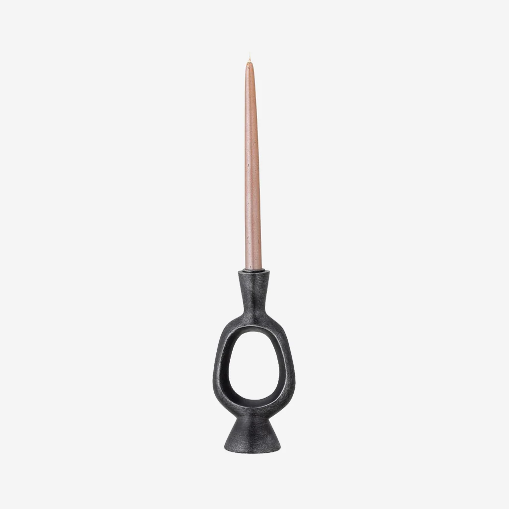 Bloomingville Bijan Candle Holder Black - Image 3