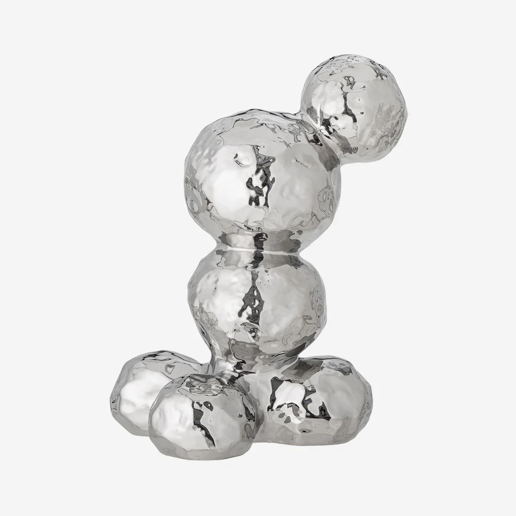 Bloomingville Bobby Sculpture Silver - Image 4
