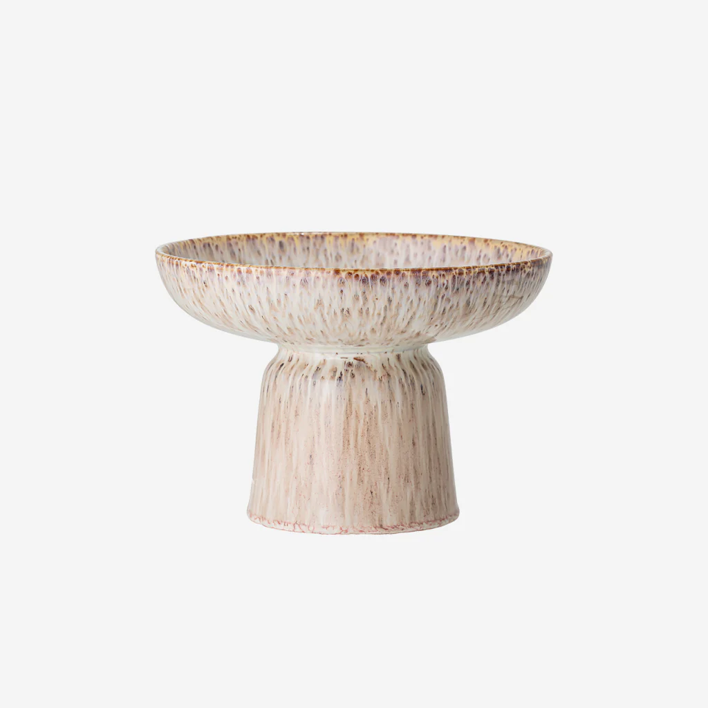 Bloomingville Ceramic Sofi Pedestal Tray Bowl