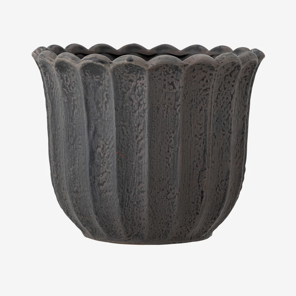 Bloomingville Chaca Plant Pot Black - Image 2