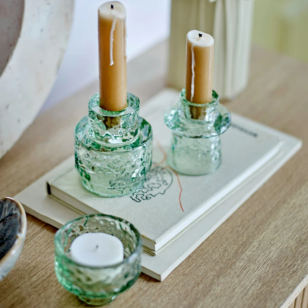 Bloomingville Delphia Glass Candle Holder Set - Image 4