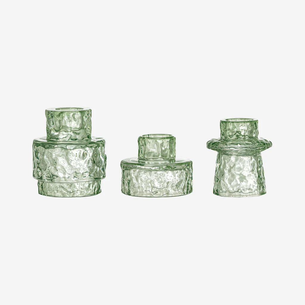 Bloomingville Delphia Glass Candle Holder Set - Image 5
