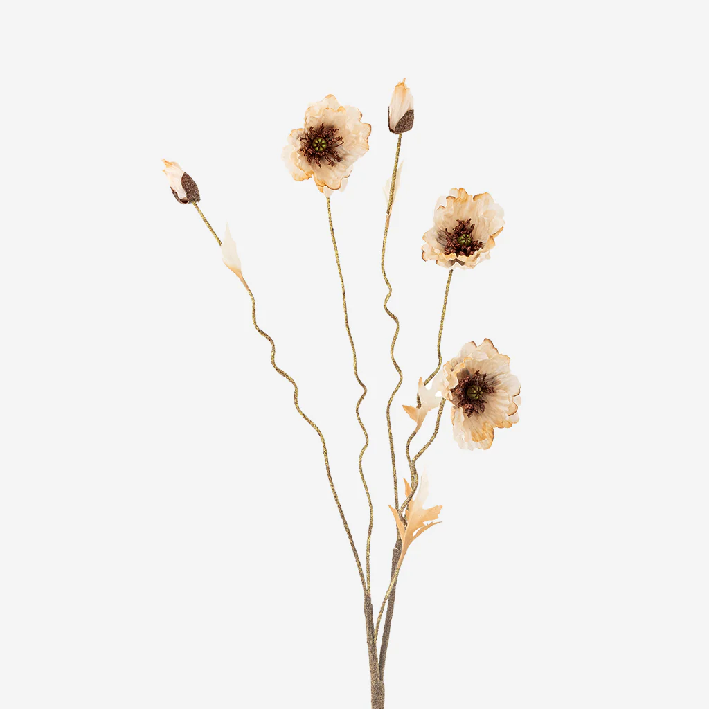 Bloomingville Poppy Flower Stem - Image 4