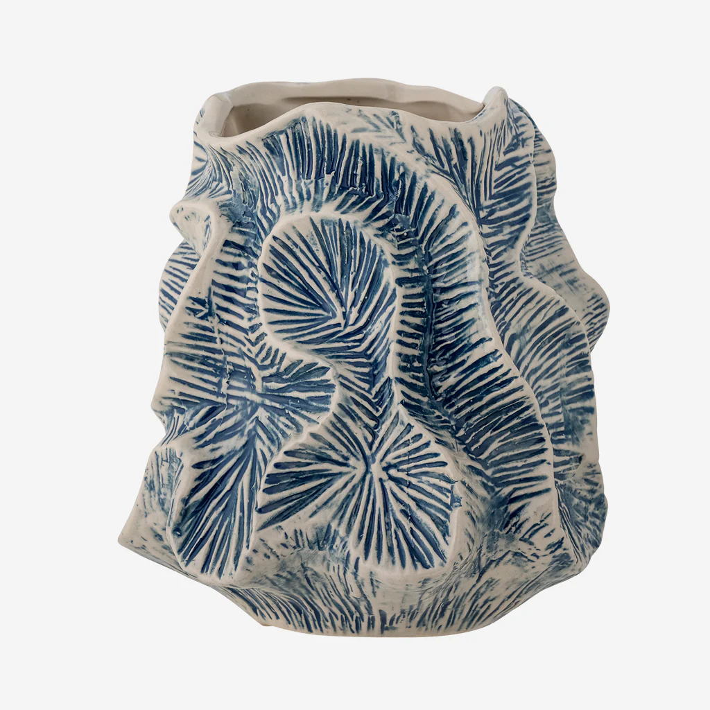 Bloomingville Guxi Vase Blue - Image 4