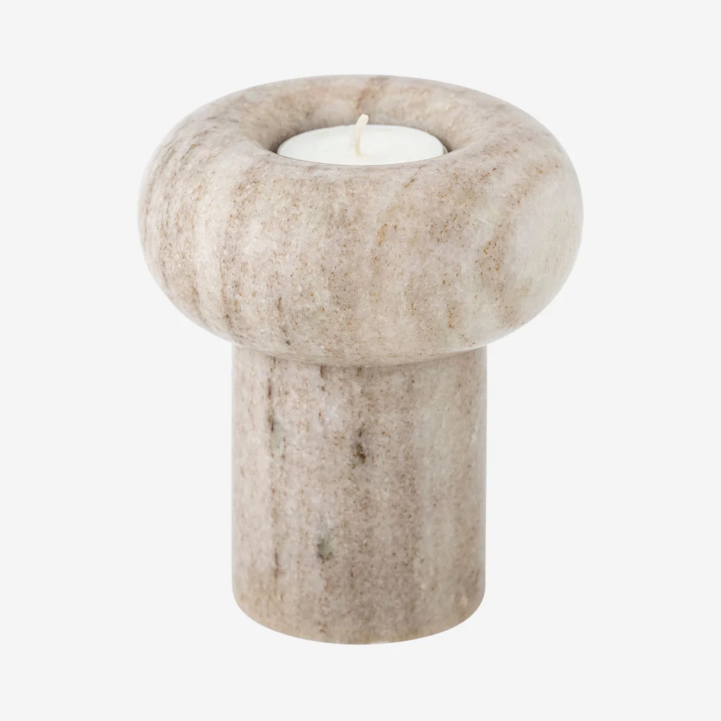 Bloomingville Isabea Marble Tealight Candle Holder - Image 3