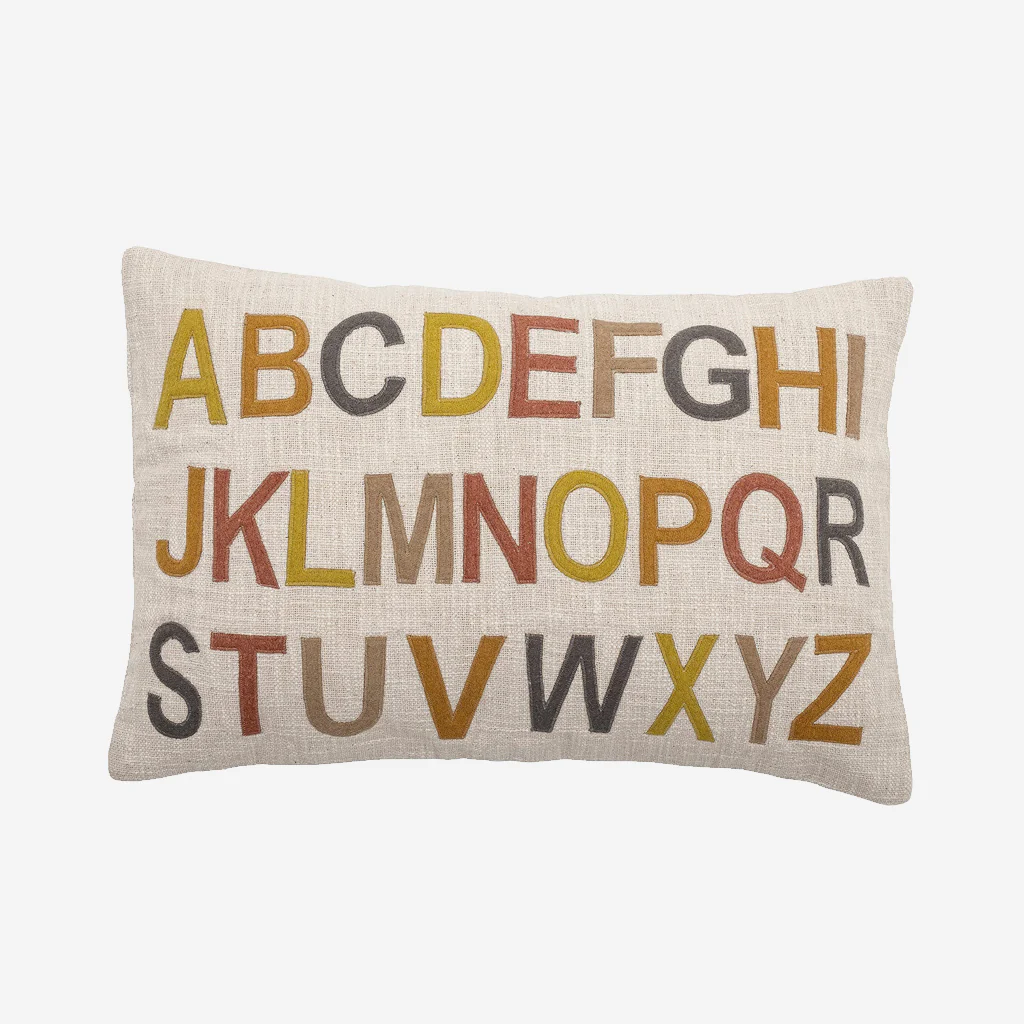 Bloomingville Lexi Alphabet Cushion - Image 4