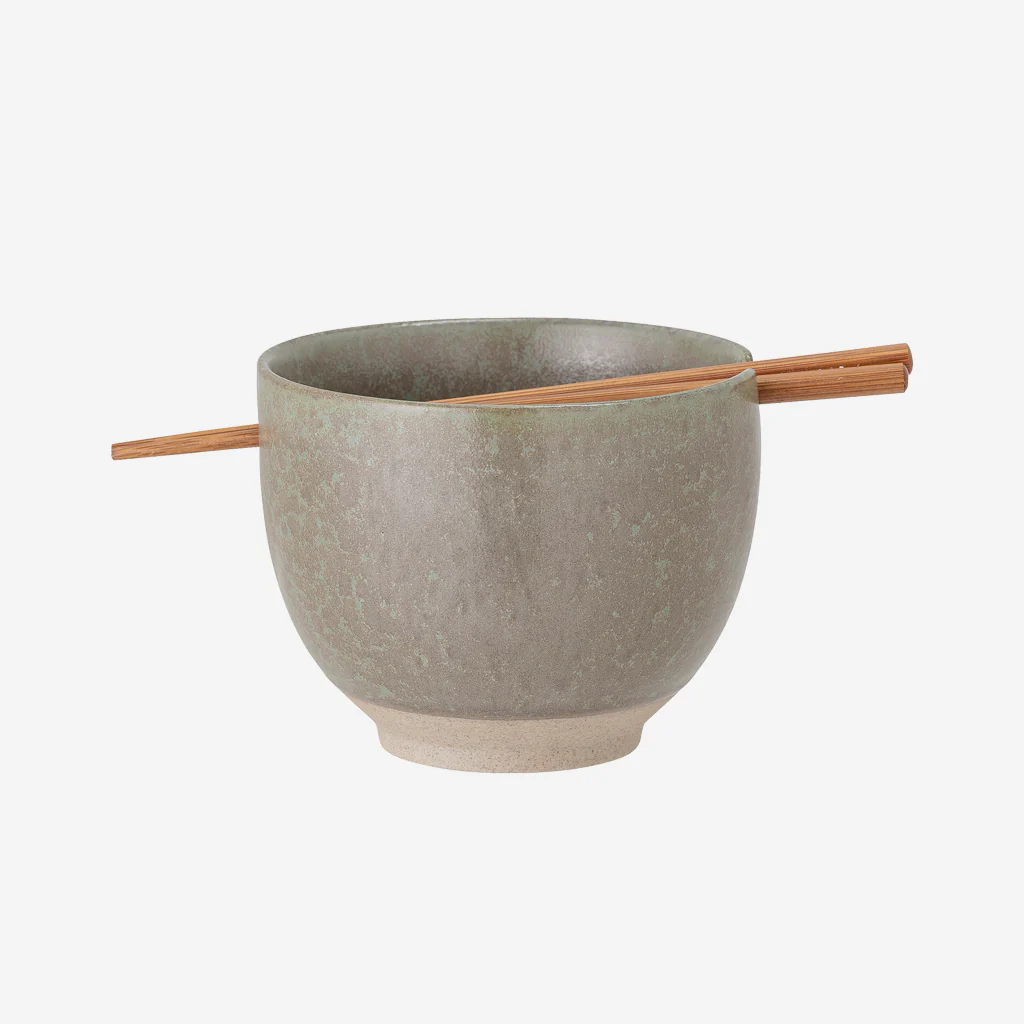 Bloomingville Masami Ramen Bowl w/ Chopsticks - Image 4