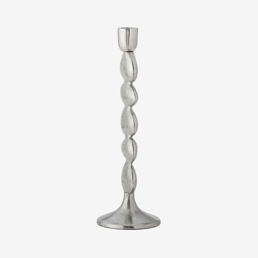 Bloomingville Metina Candle Holder Silver Large - Image 5