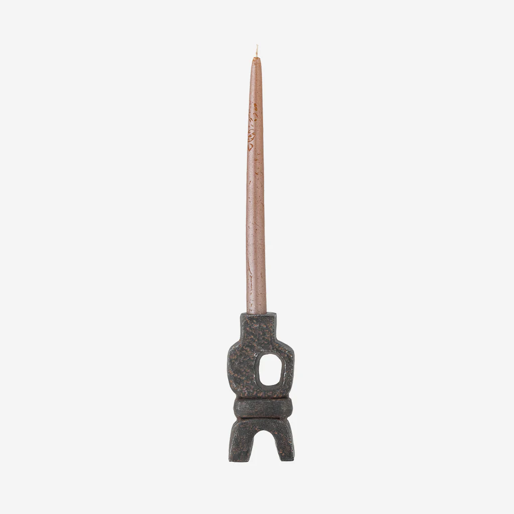 Bloomingville Sanah Candle Holder Black Brown - Image 4