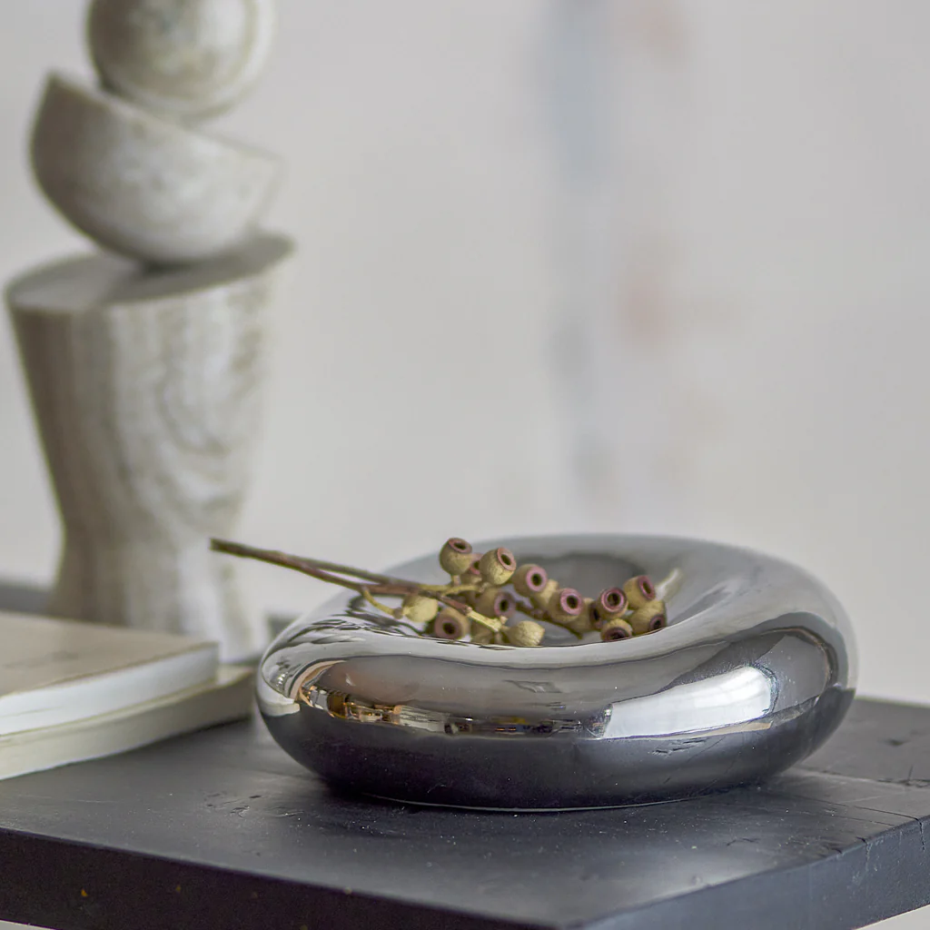 Bloomingville Shine Bowl Silver - Image 3