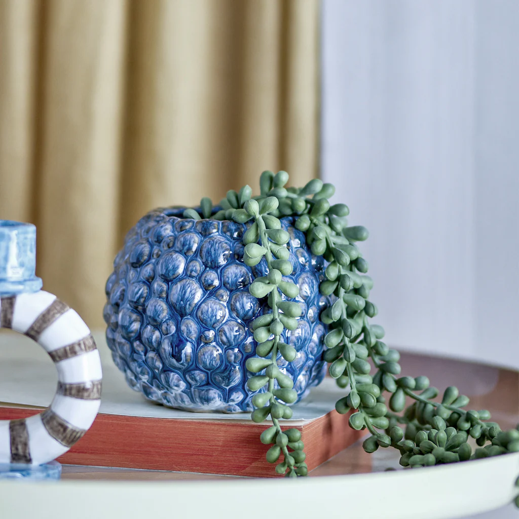 Bloomingville Susannah Pot Blue - Image 2