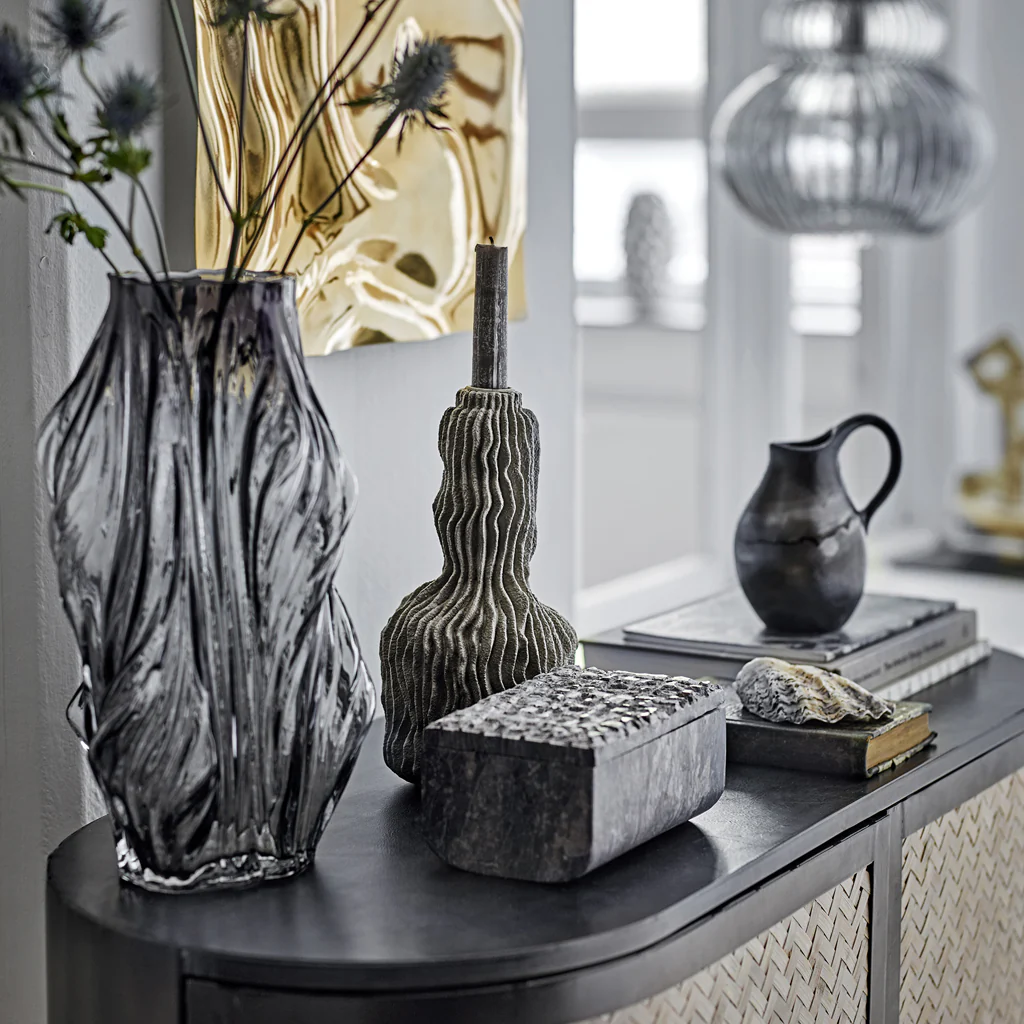 Bloomingville Tulla Vase Grey - Image 3