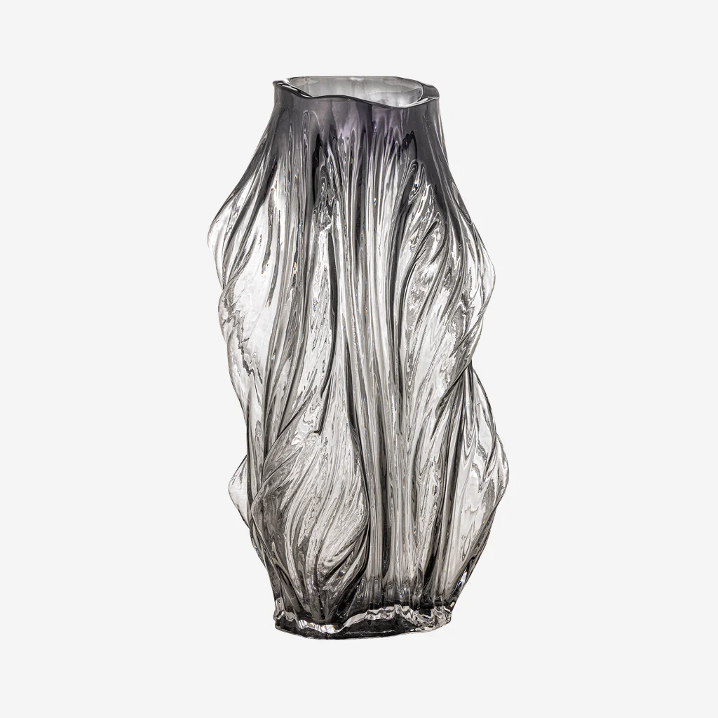 Bloomingville Tulla Vase Grey - Image 4