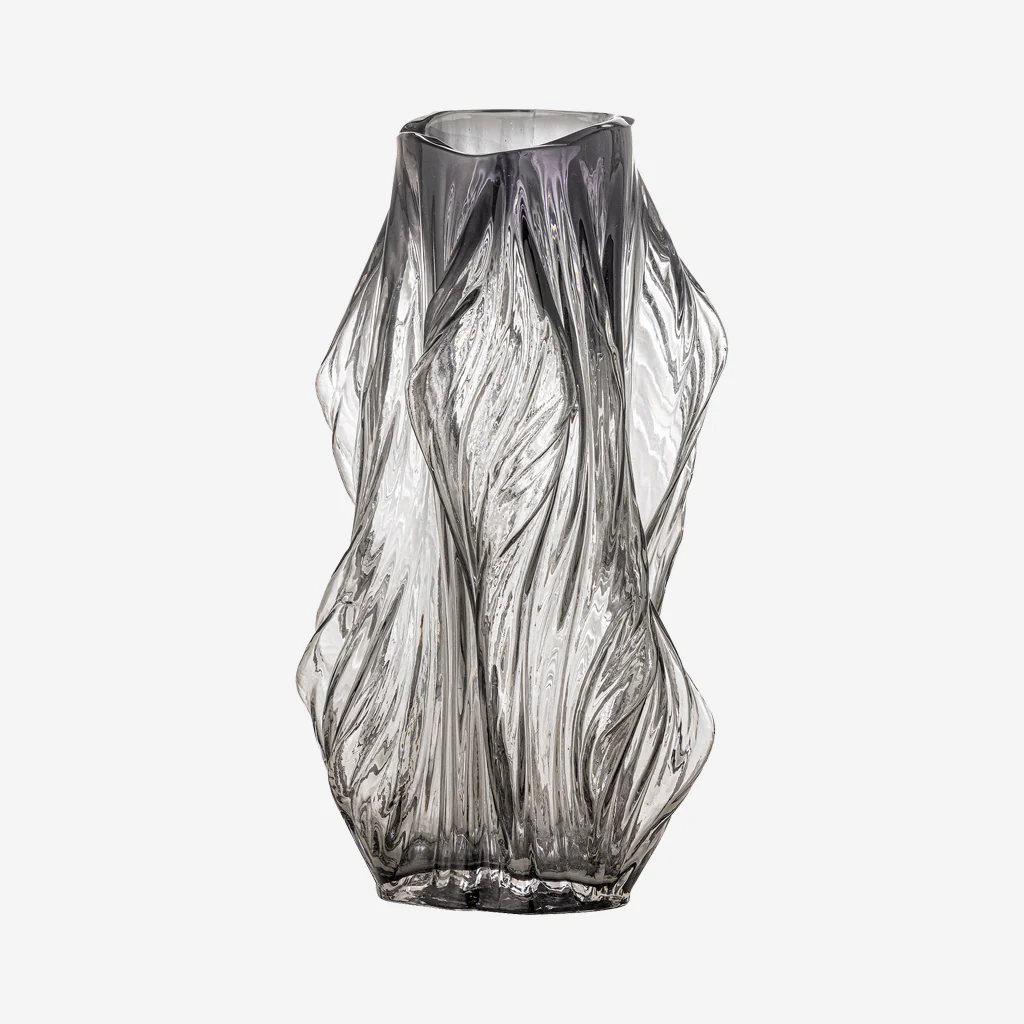 Bloomingville Tulla Vase Grey - Image 5