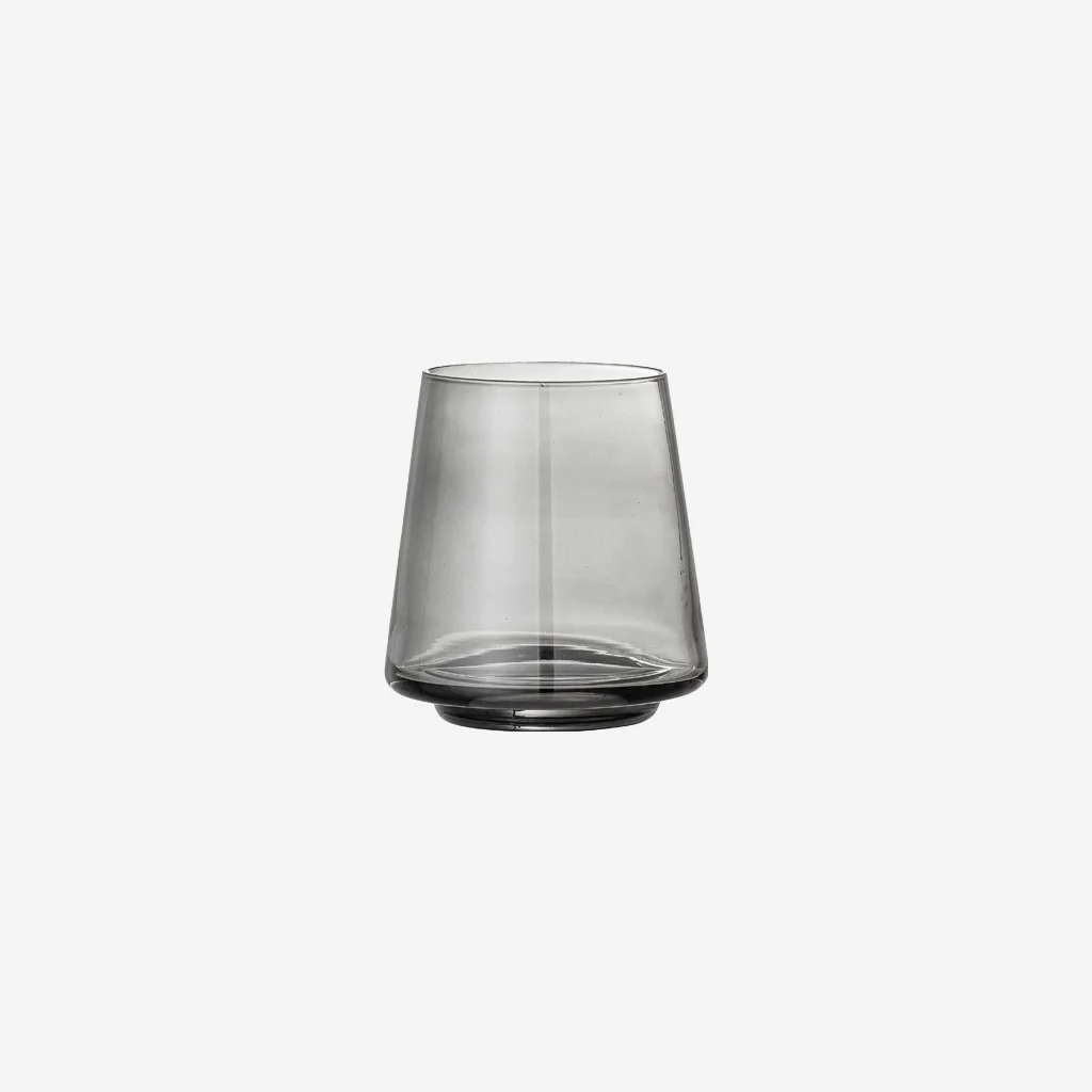 Bloomingville Yvette Smoke Grey Drinking Glass Set
