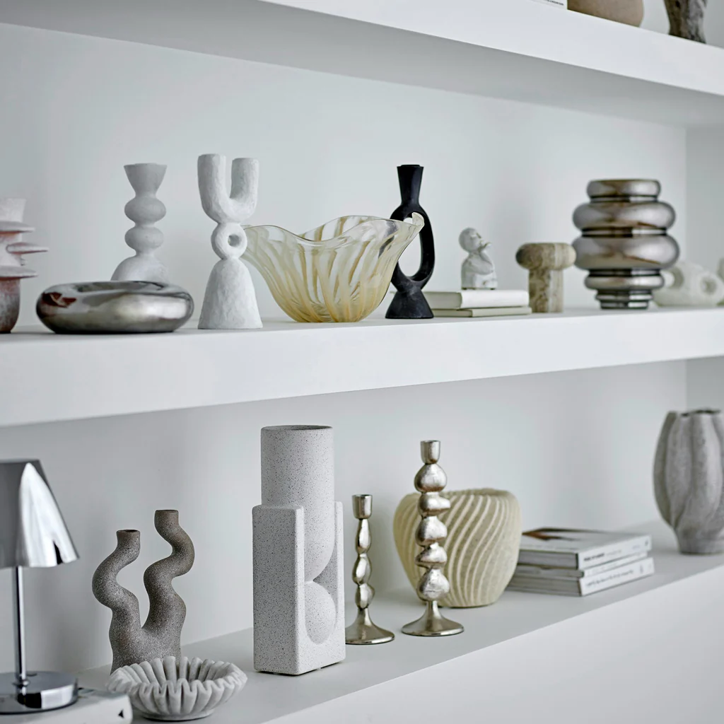Bloomingville Zorya Vase Silver - Image 3