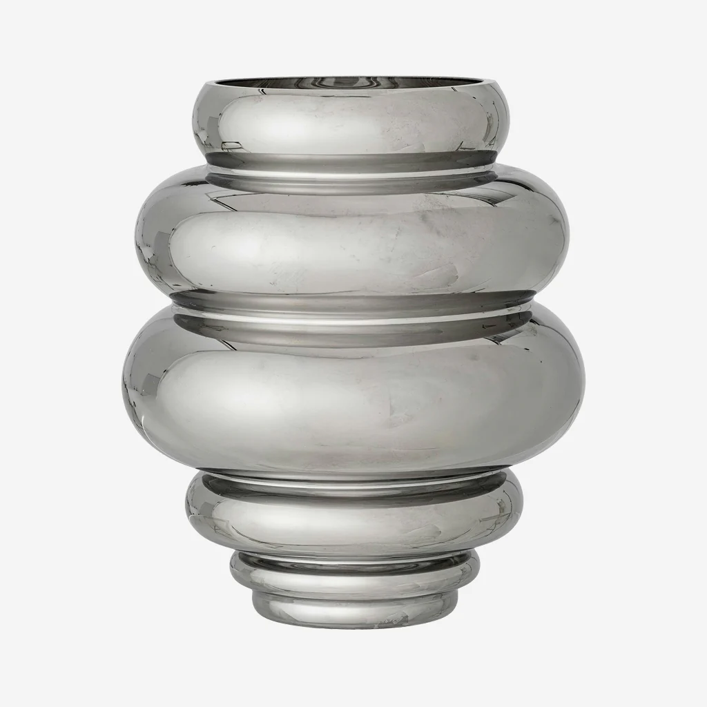 Bloomingville Zorya Vase Silver - Image 4