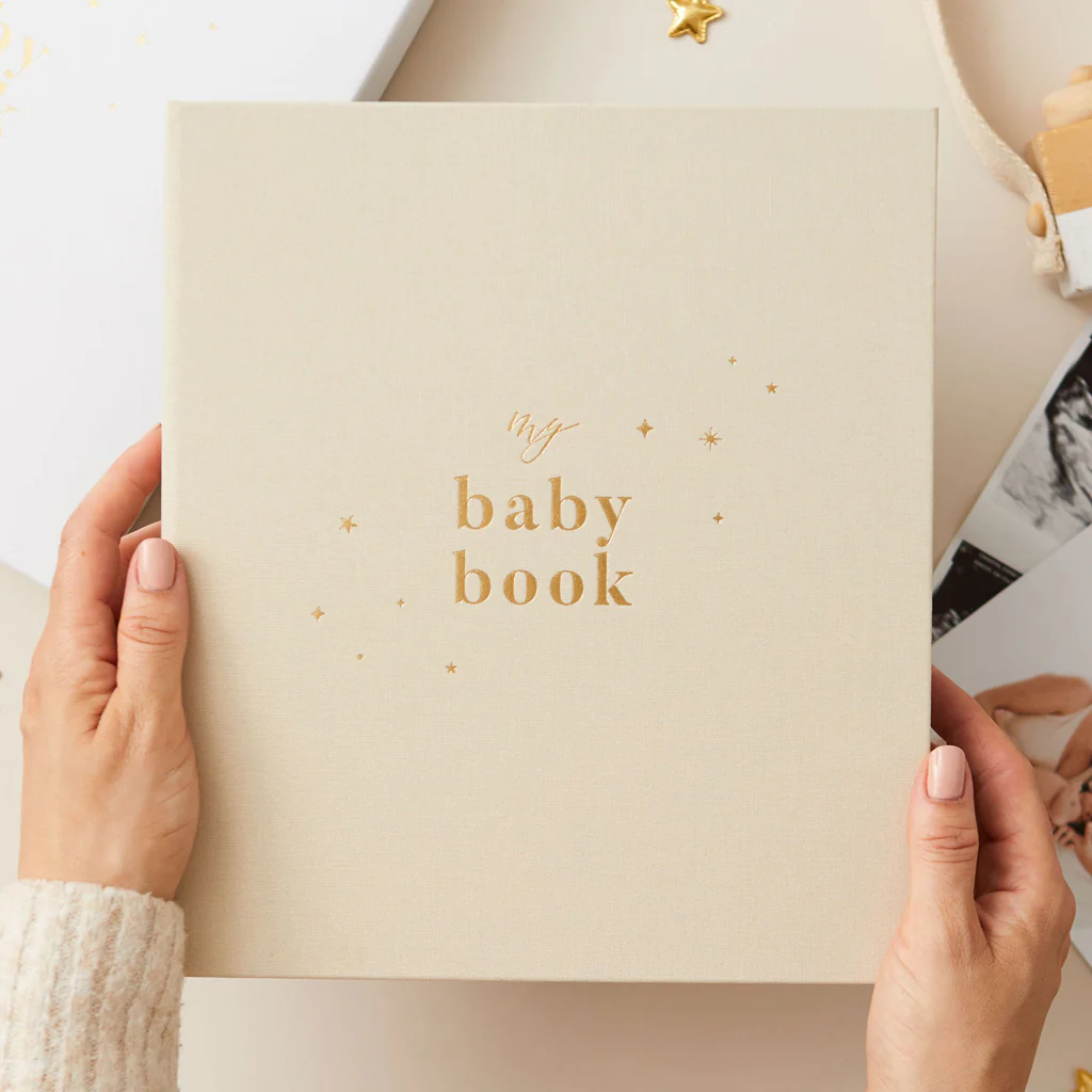 Blush & Gold My Baby Memory Book Pearl - Image 4