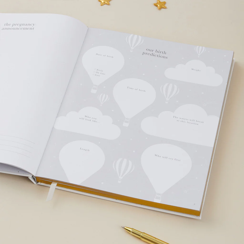 Blush & Gold Pregnancy Journal Ivory Pearl - Image 12