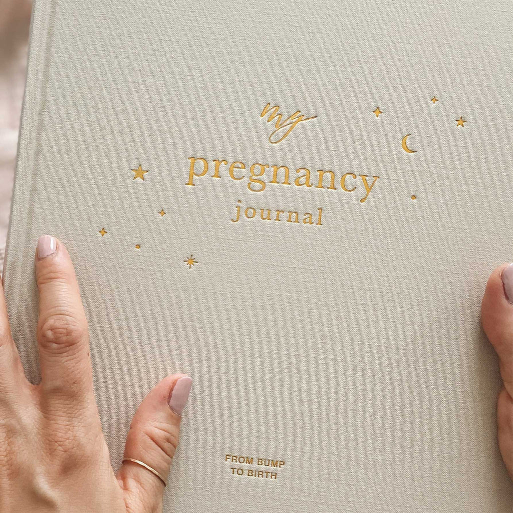 Blush & Gold Pregnancy Journal Ivory Pearl - Image 3