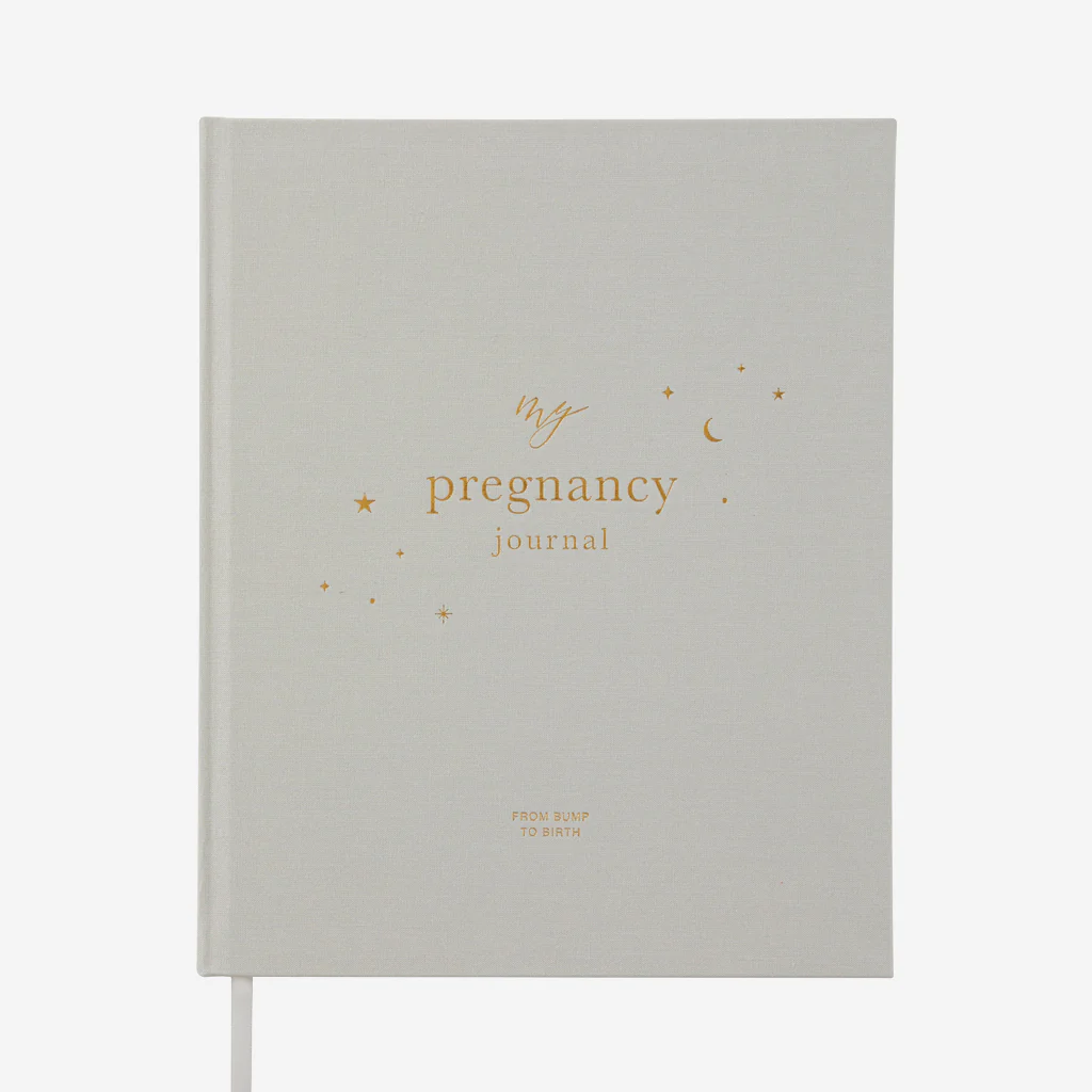 Blush & Gold Pregnancy Journal Grey - Image 13