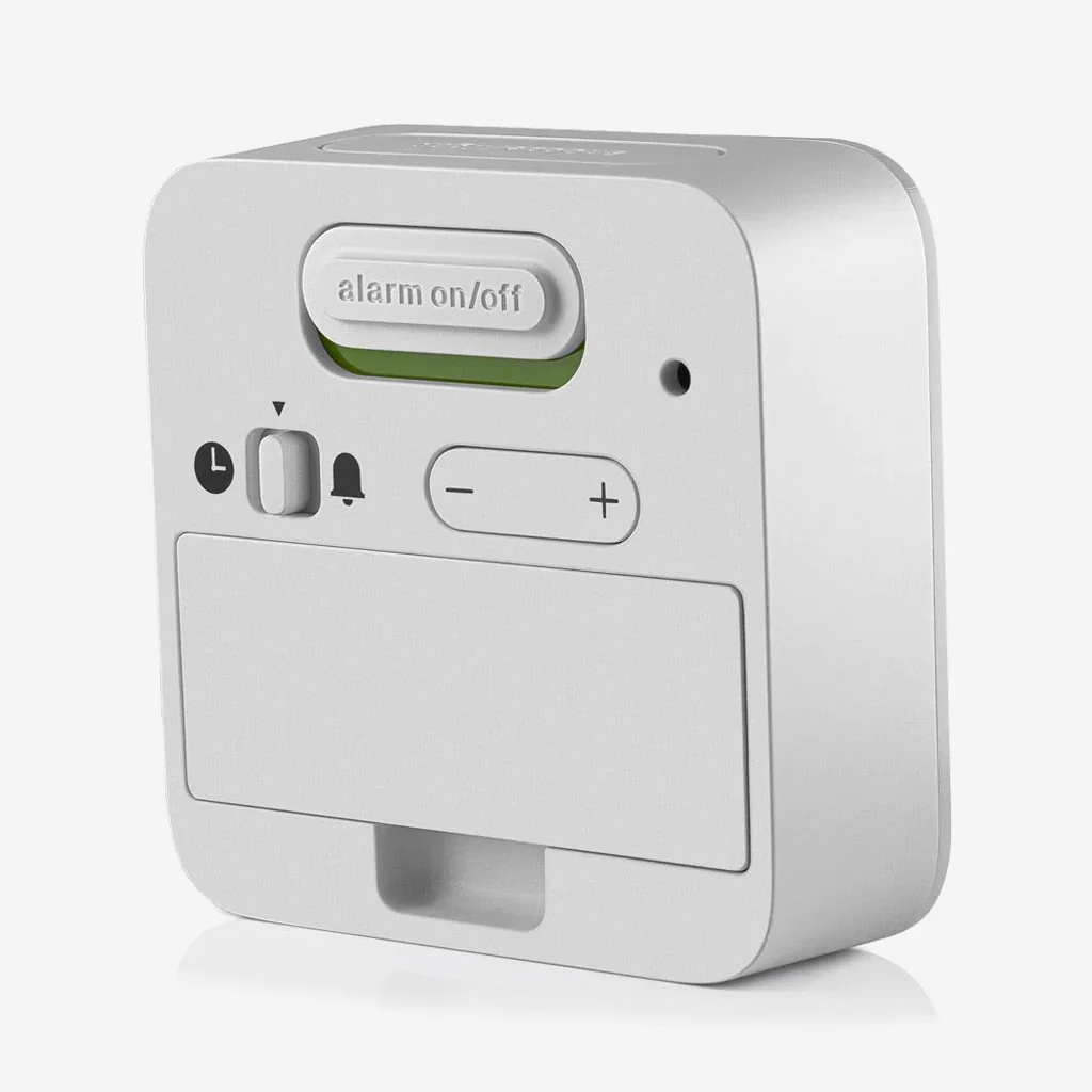 Braun BC08W Digital Travel Alarm Clock White - Image 7