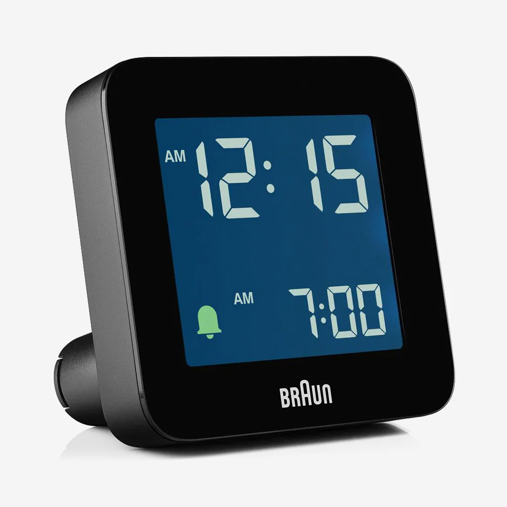 Braun BC09B LCD Alarm Clock Black - Image 3