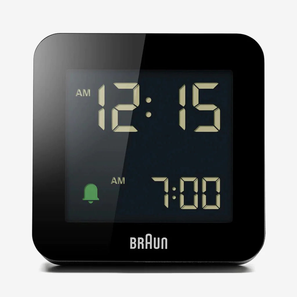 Braun BC09B LCD Alarm Clock Black - Image 4