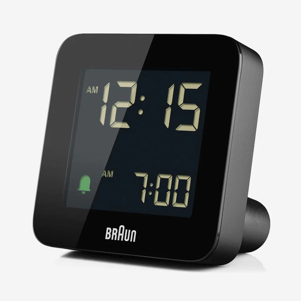 Braun BC09B LCD Alarm Clock Black - Image 5