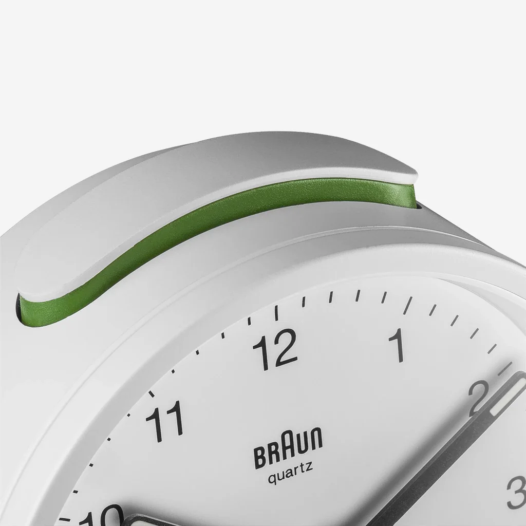 Braun BC12W Classic Analogue Alarm Clock White - Image 7