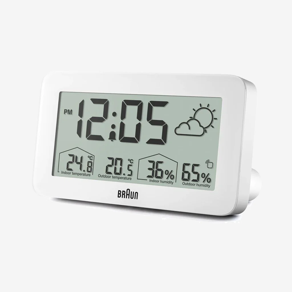 Braun BC13WP Weather Station White - Image 3