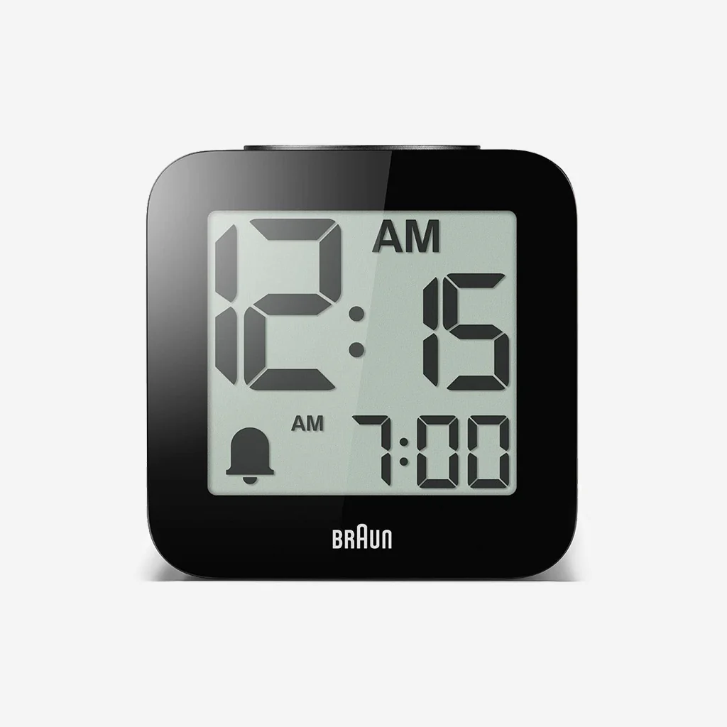 Braun BC25BP LCD Alarm Clock Black - Image 2