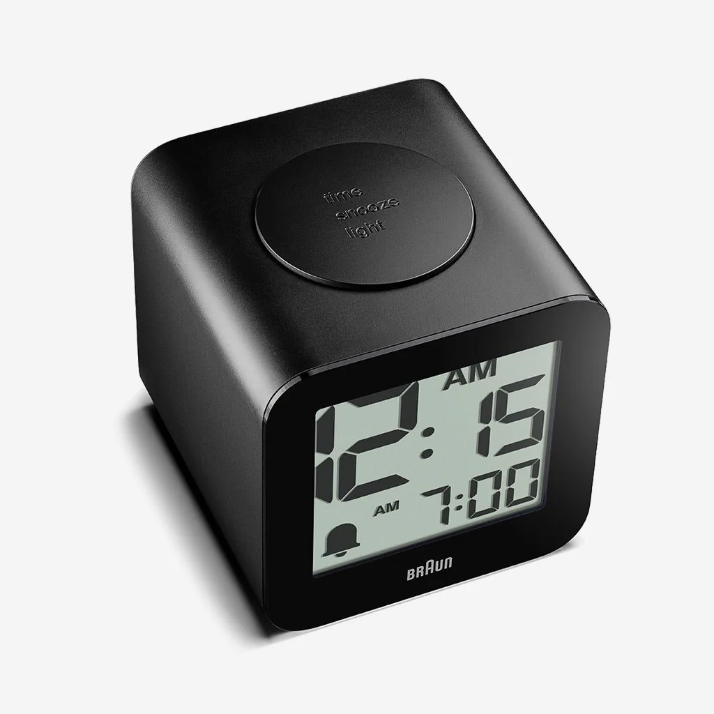 Braun BC25BP LCD Alarm Clock Black - Image 3